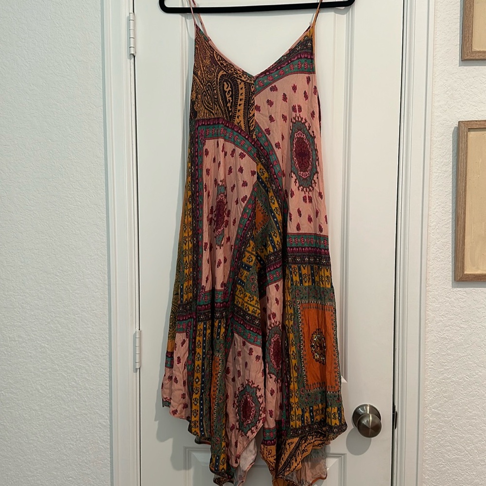 ZARA spaghetti strap dress
